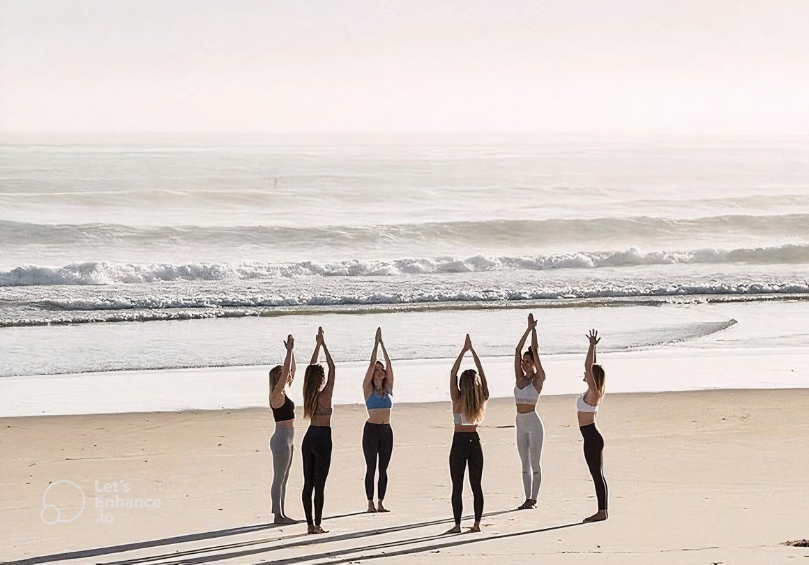 Yoga by the River Ganga
